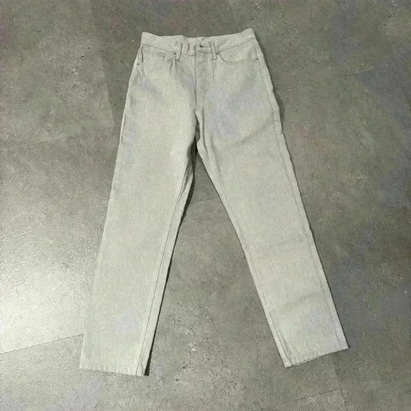 Zara Straight Fit Light Grey Jeans W30 Like New - Picture 1 of 1